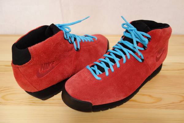 NIKE AIR MAGMA ナイキ エアマグマ 赤 28cm 370921-661 スエード(28.0 