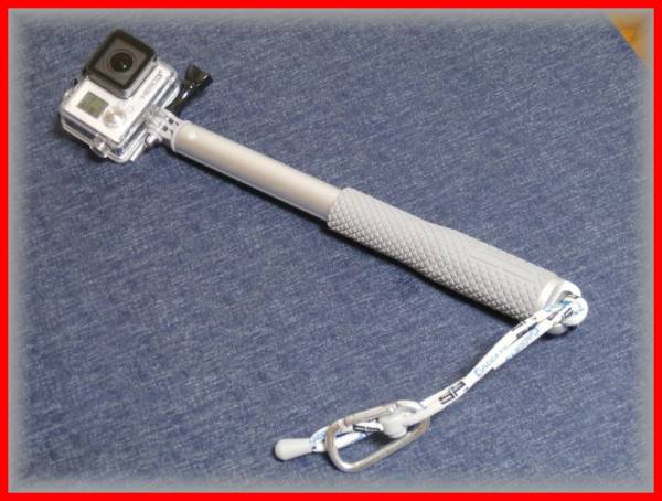 ★GoPro　HERO3＋　スティック付き！防水？ケース付き★C056
