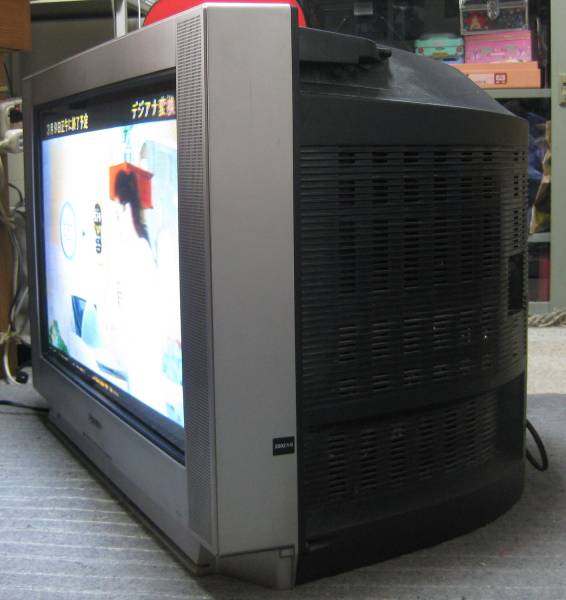 中古 Sharp ブラウン管ワイドテレビ 28C-DB1(ブラウン管)｜売買された