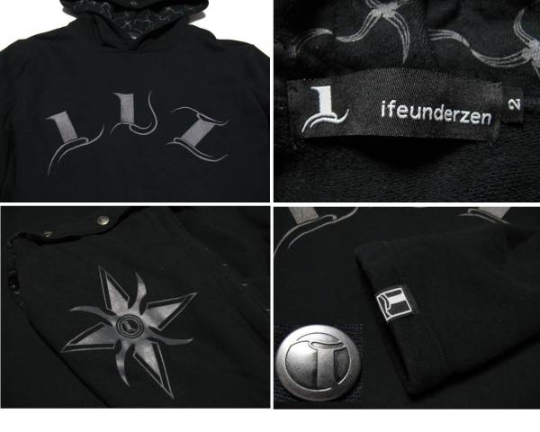 ☆LUZ - Life Under Zen スウェットパーカー サイズ2