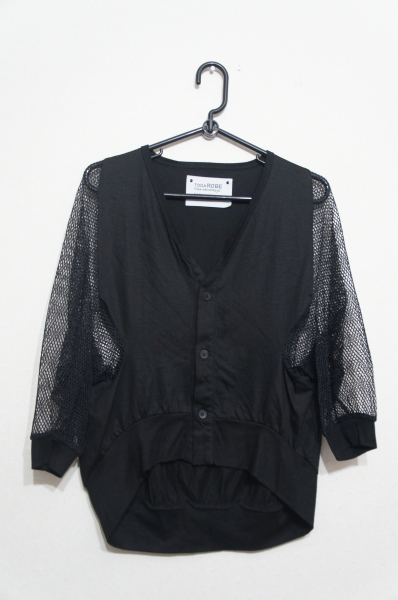 TOGA×opening ceremony別注メッシュ切替カーディガン トーガ