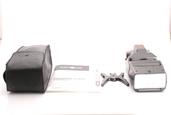 超極上 付属多 MINOLTA ミノルタ 5600HS D プログラムフラッシュ