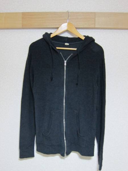 RonHerman パーカー フード ジップ ブラック M ロンハーマン