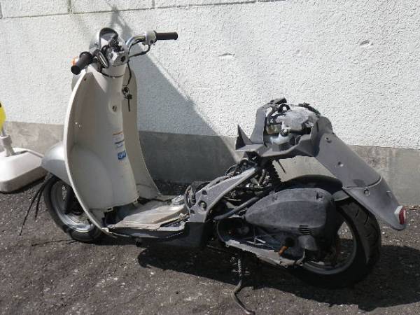ホンダ クレア スクーピー 事故車 不動 部品取り 現状