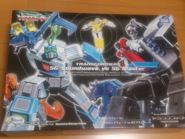 トランスフォーマー SGサウンドウェーブvsSGサウンドブラスター