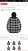 supreme undercover satin hooded flannel shirt 黒 L black