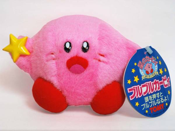星のカービィ☆ブルブルカービィ ぬいぐるみ人形 TOMY(ゲーム 