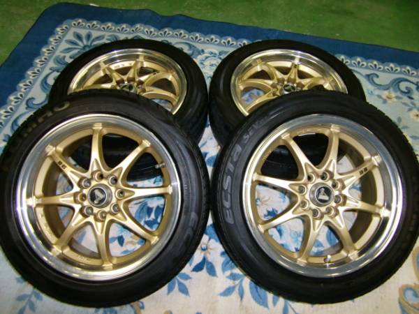 Yahoo!オークション - PCD100 希少 RAYS Apis V-Speed SR08 15インチ 6