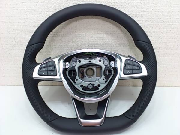 新同■純正AMGスポーツステアリング■W205(Cクラス).X253(GLCクラス).他.①