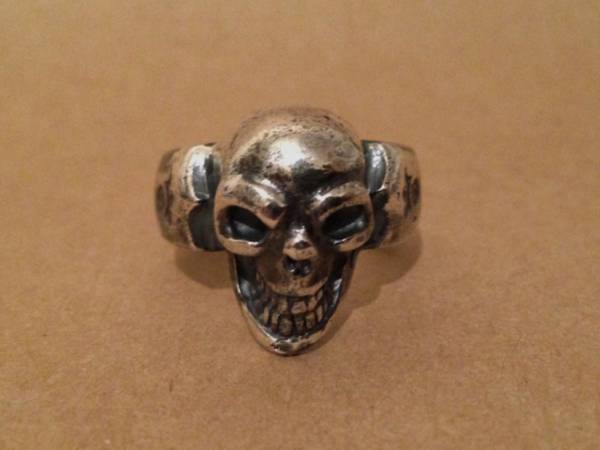 ＜ガボールナギー生前作品＞gaborガボールスカルリング19号SV925