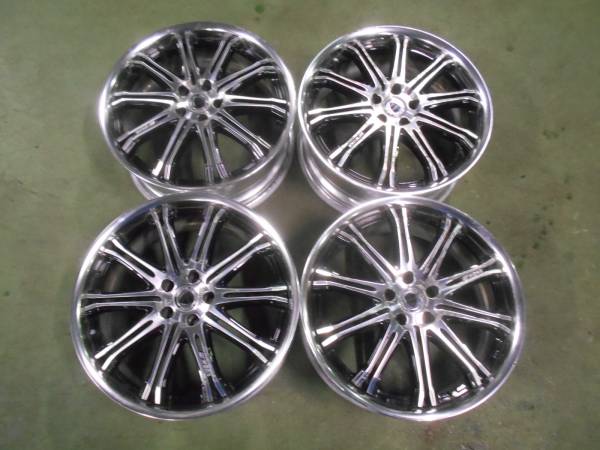 WORK シュバート SC1 18X7.5JJ+47 5H 100 ブラポリ アルミ4本SET