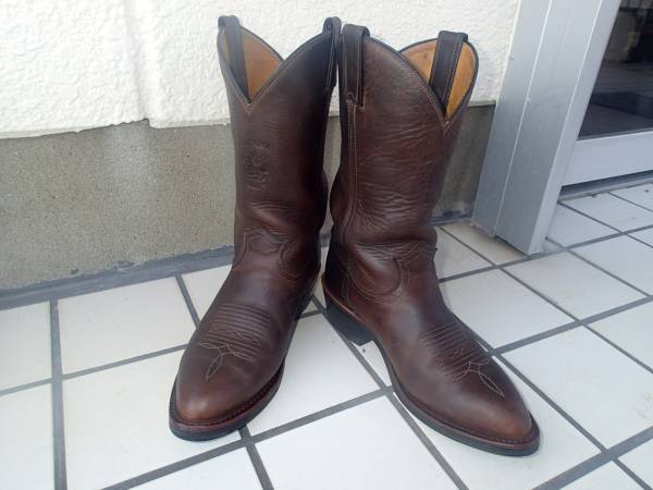 ウエスタンブーツ 9.5D ブラウン