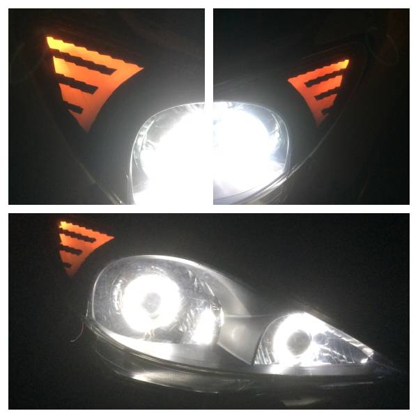 30前期エスティマアクリル加工プロジェクターヘッドライトCCFL40