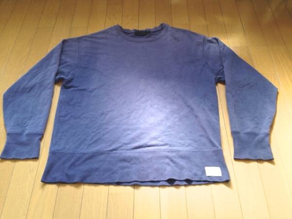 初期 USA製 RRL ナス紺 スウェット sサイズ ダブルアールエル