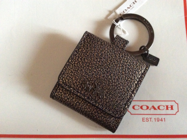 コーチ☆年末年始セール！写真入れフォトフレームキーホルダー☆ COACH