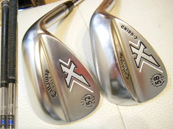 X FORGED■X フォージド■52，58 2本set■NS950S■ミルキークロム