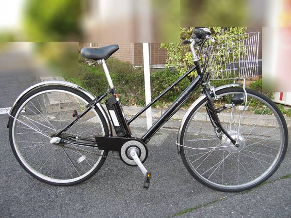 サンヨー パナソニック 電動自転車 27型 3段ギア シティサイクル