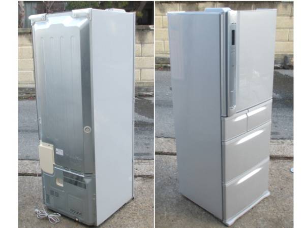 □□東芝 ノンフロン冷凍冷蔵庫 GR-AT33G（S）09年製□□