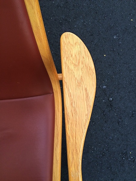 展示品 カンディハウス×SWEDESE社 ラミノチェア オットマン付