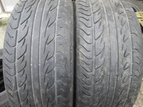 送料込　DL ルマン 235/40R18 2本　バリ溝　5/12s