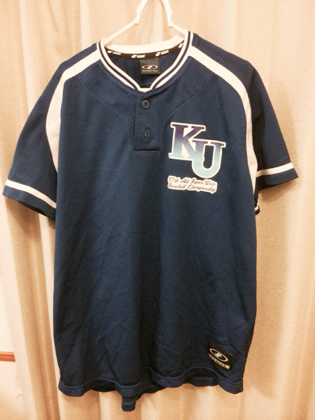 神奈川大学野球部☆半袖 ベースボールTシャツ