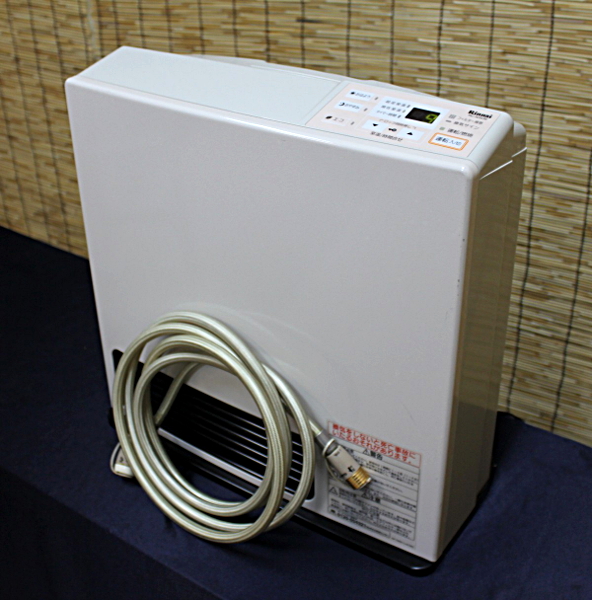 Rinnai リンナイ ガス ファンヒーター 運転 木造11畳 コンクリート15畳 