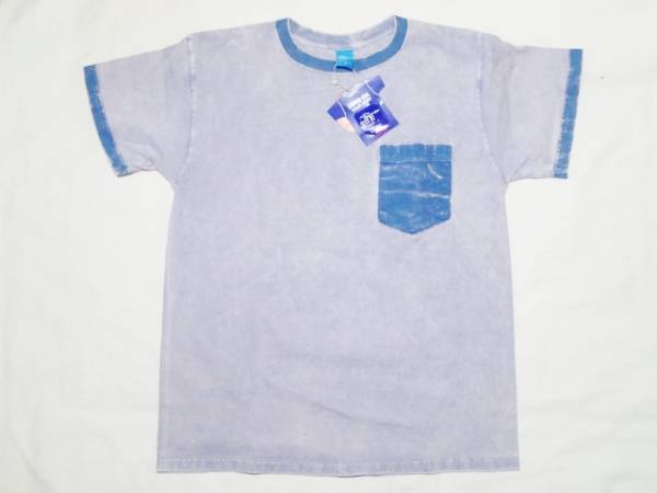 新品　GOOD ON　グッドオン　ブリーチ加工　ポケットTシャツ　M