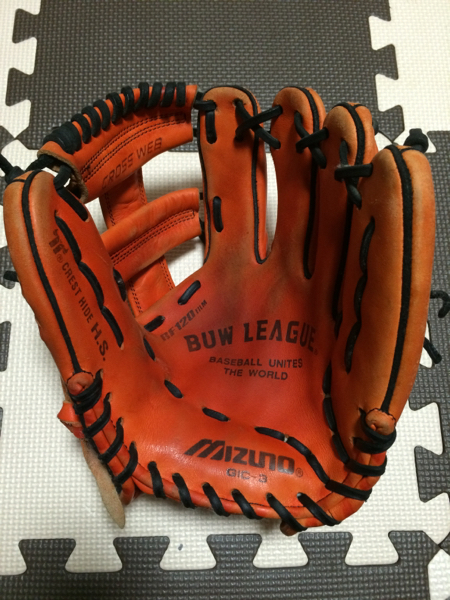 ミズノ 初代？ビューリーグ 軟式 内野手用 BUW LEAGUE(内野手用)｜売買
