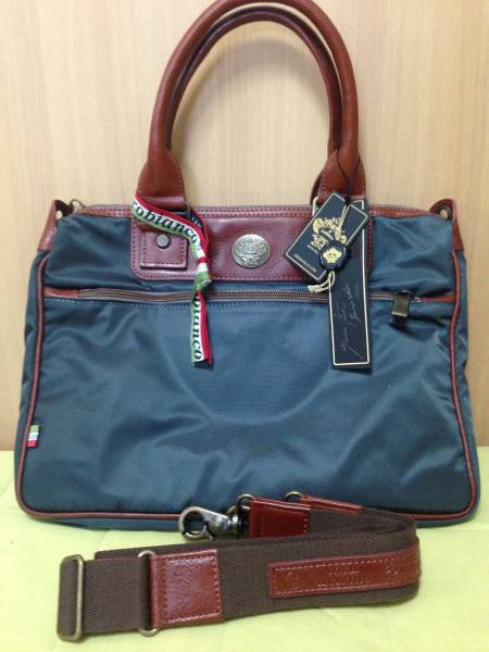 オロビアンコ （未使用品） ブリーフケース （ネイビー）　