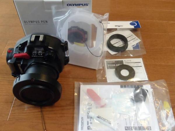 オリンパス PT-EP10 防水プロテクター　美品　E-PL6，PL5対応用
