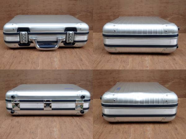 RIMOWA(リモワ) アタッシュケース シルバー アルミ 訳ありRIMOWA