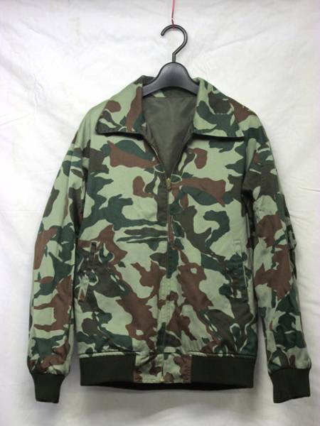 自衛隊 旧迷彩 リバーシブル パイロット ジャンパー
