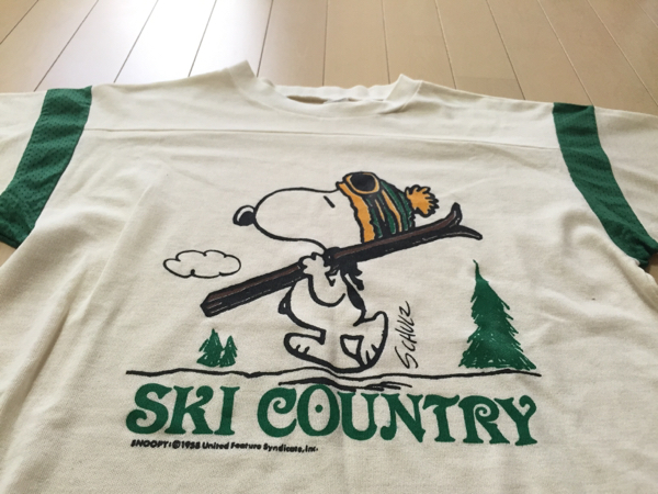 ARTEX スヌーピー 70s フットボールTシャツ SNOOPY USA製 70年代 