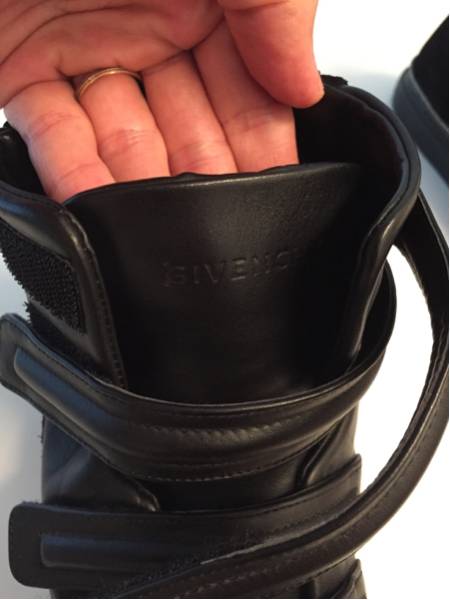 【新品】GIVENCHY ジバンシィ レザー スニーカー サイドジッパー