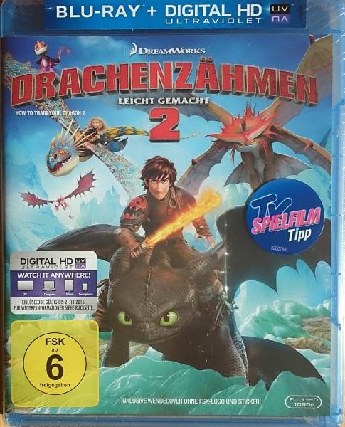 日本語音声字幕[ヒックとドラゴン2]2DブルーレイBD Blu-ray新品d