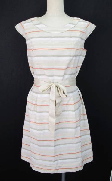 新品 定2.3万 J PRESS ジェイプレス ベルト付 ワンピース 9