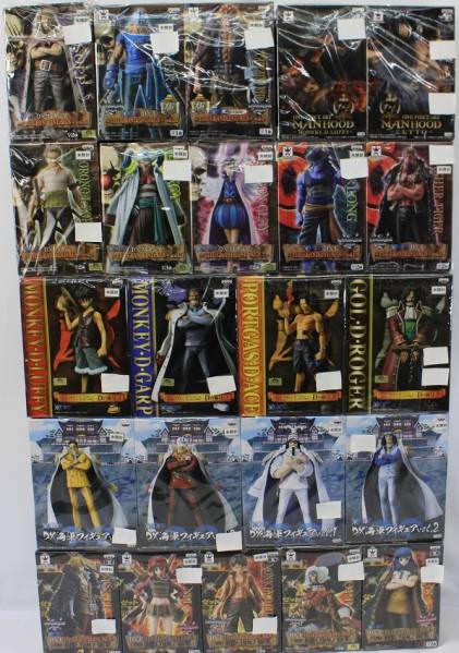 061131☆ワンピース DXF ゾロ ヤソップ バギー キッド 他23体