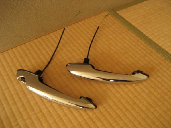 MINI　メッキ　純正ドアハンドル　左右　中古　MF16
