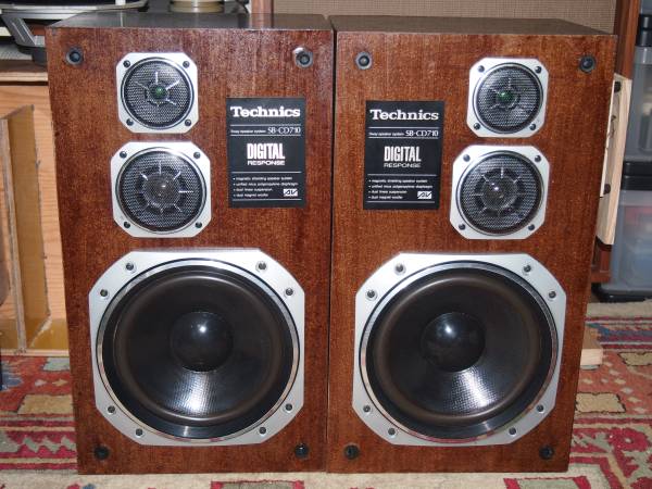 Technics/テクニクス 20cm3ウェイ SB-CD710 密閉式 20L 改造品
