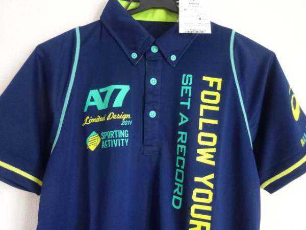 2014南関東インターハイ限定 Ａ７７ポロシャツ ネイビー　M