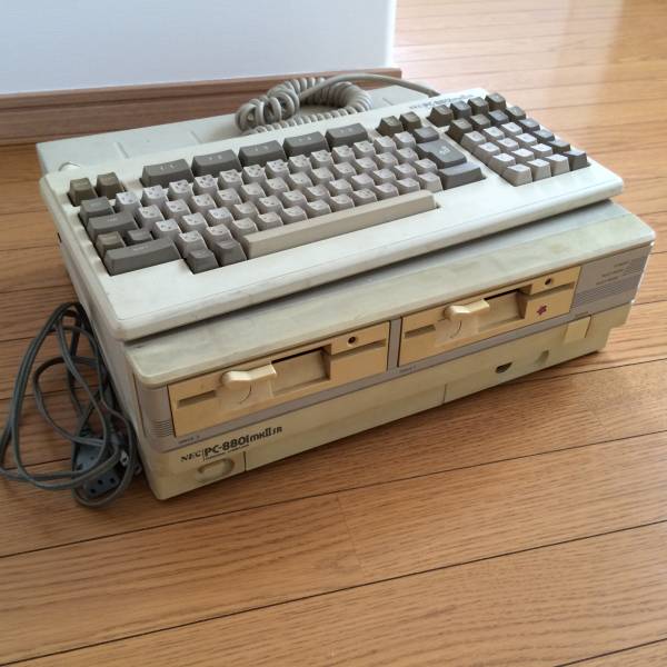 NEC PC-8801mkⅡSR　ジャンク