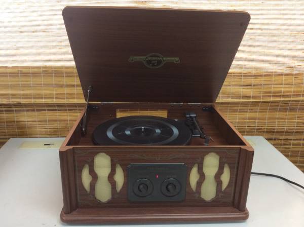 COLUMBIA 卓上音聴箱レコードプレーヤー GP-17 動作OK