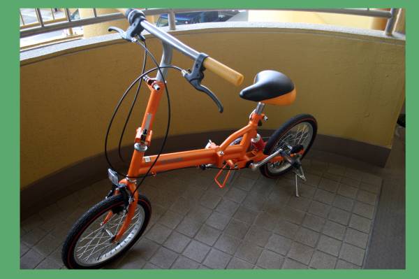 ◆レア!【非売品】ヤナセ 折りたたみ自転車◆新品同様yanase_1