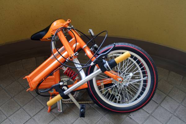 ◆レア!【非売品】ヤナセ 折りたたみ自転車◆新品同様yanase_3