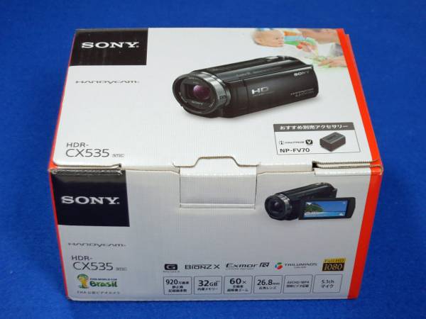 ★ ソニー HDR-CX535(W)／空間光学手ブレ補正／保証1年／新品 ★