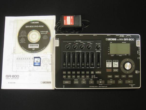 【動作良好】BOSS■BR-800■16GB SDカード/AC/取説セット■MTR