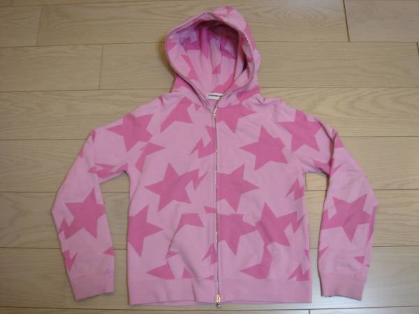 ★正規品 A BATHING APE（エイプ）スターパーカー ピンク XS★