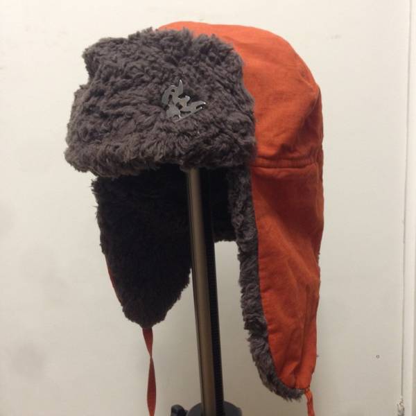 A.P.C アーペーセー ロシアン コサック 帽子 オレンジ Lサイズ