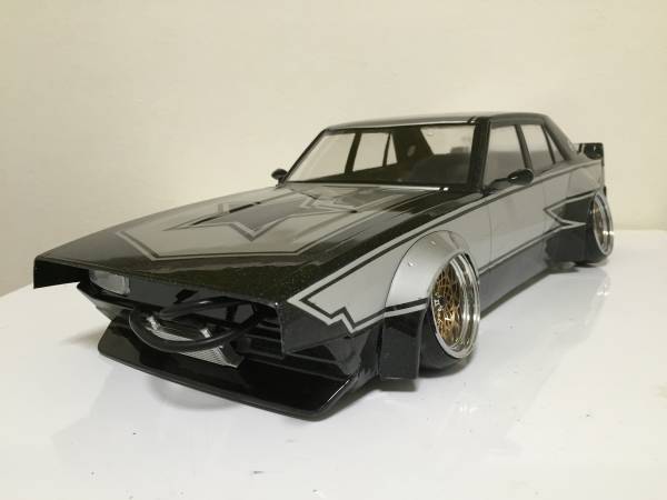 アオシマ RC ヨンメリ グラチャンボディ 街道レーサー 暴走族の入札