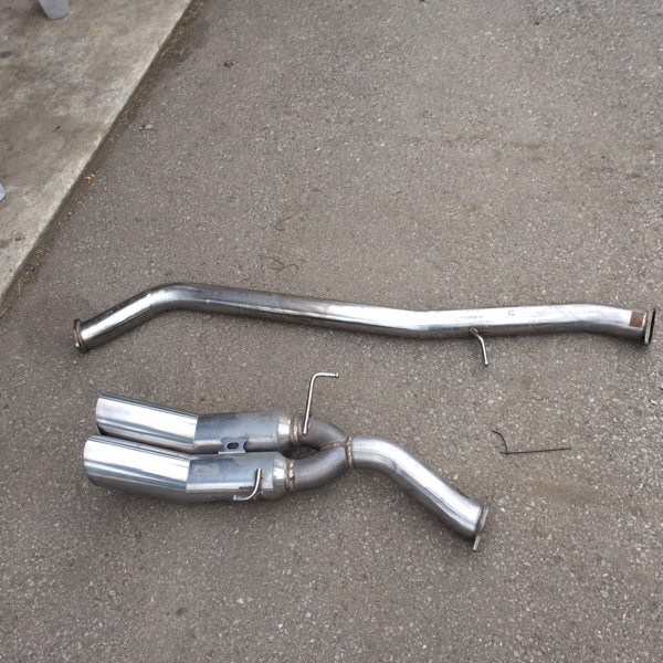 シルビア 180sx スーパーメイド 砲弾マフラー s13 s14 s15(社外品